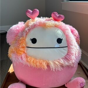 Squishmallows Pink and Orange Stuffed Animal